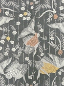 Koi Pond Carbon P Kaufmann Fabric